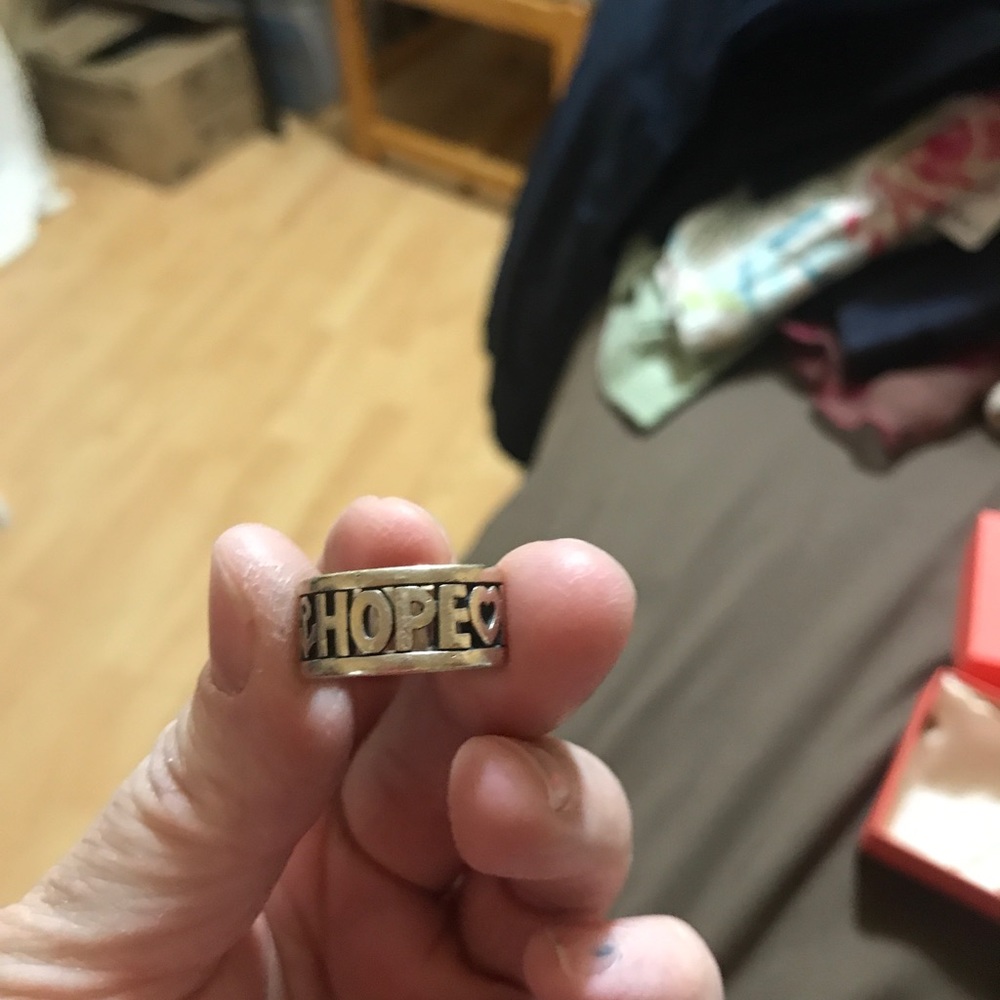 James Avery Hope Faith Love Ring